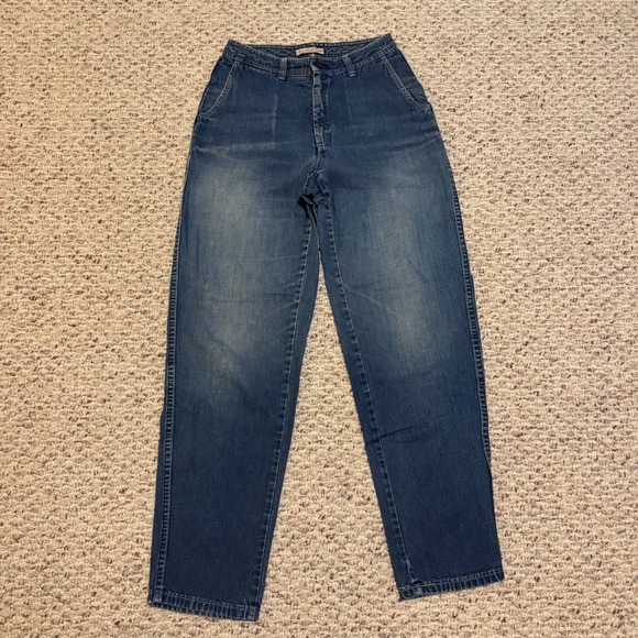 Levi's Denim - Vintage 80s Levis High Waisted Straight Leg Mom Jeans Medium Wash Blue 27x28.5
